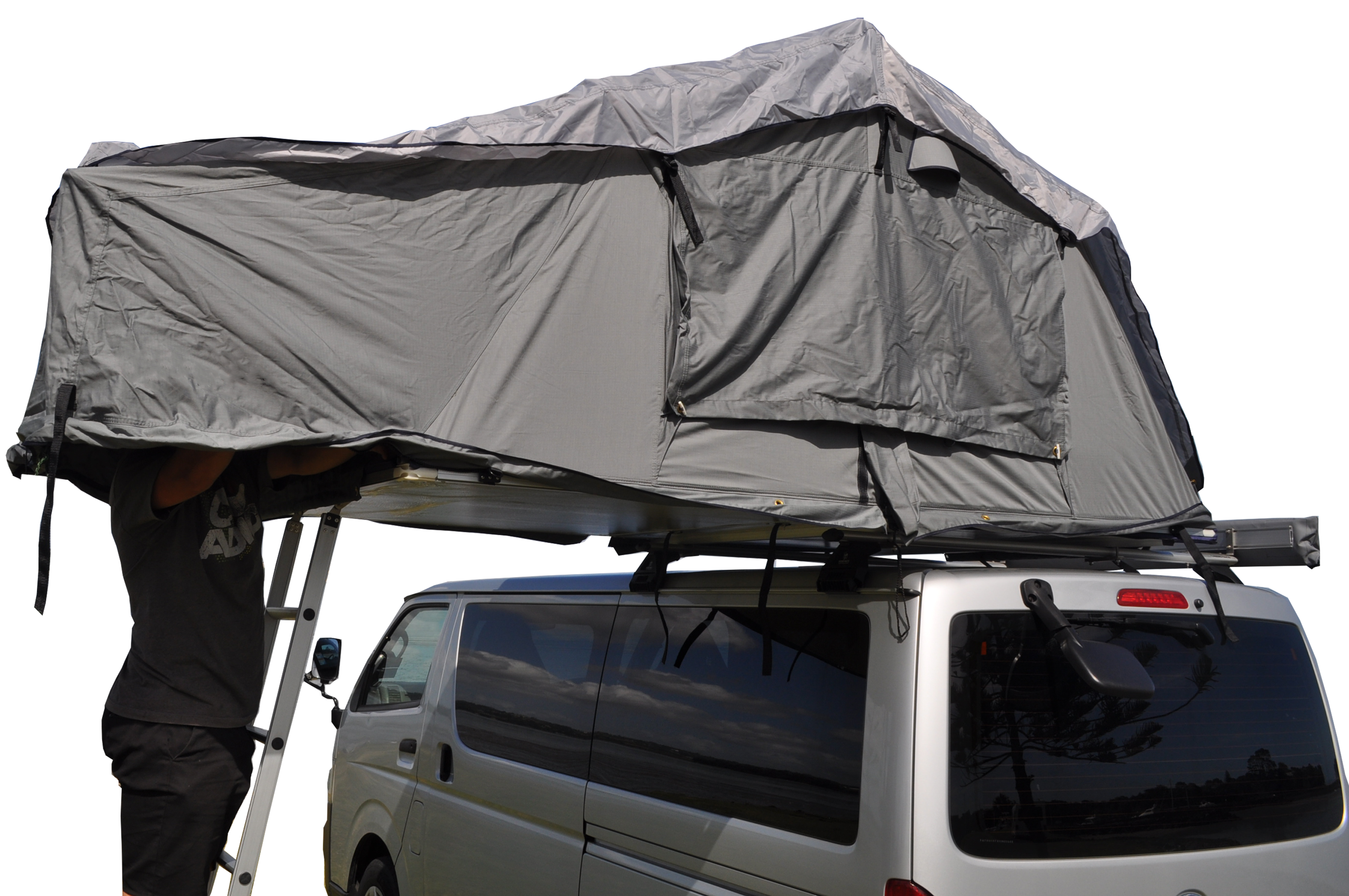 Extended Ventura Deluxe 1.4 Roof Top Tent + Annex