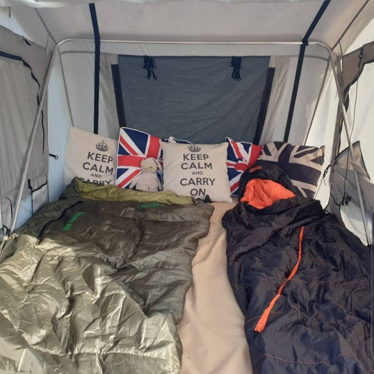 Extended Ventura Deluxe 1.4 Roof Top Tent + Annex