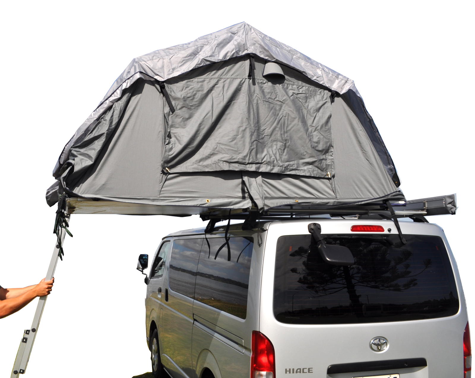 Extended Ventura Deluxe 1.4 Roof Top Tent + Annex