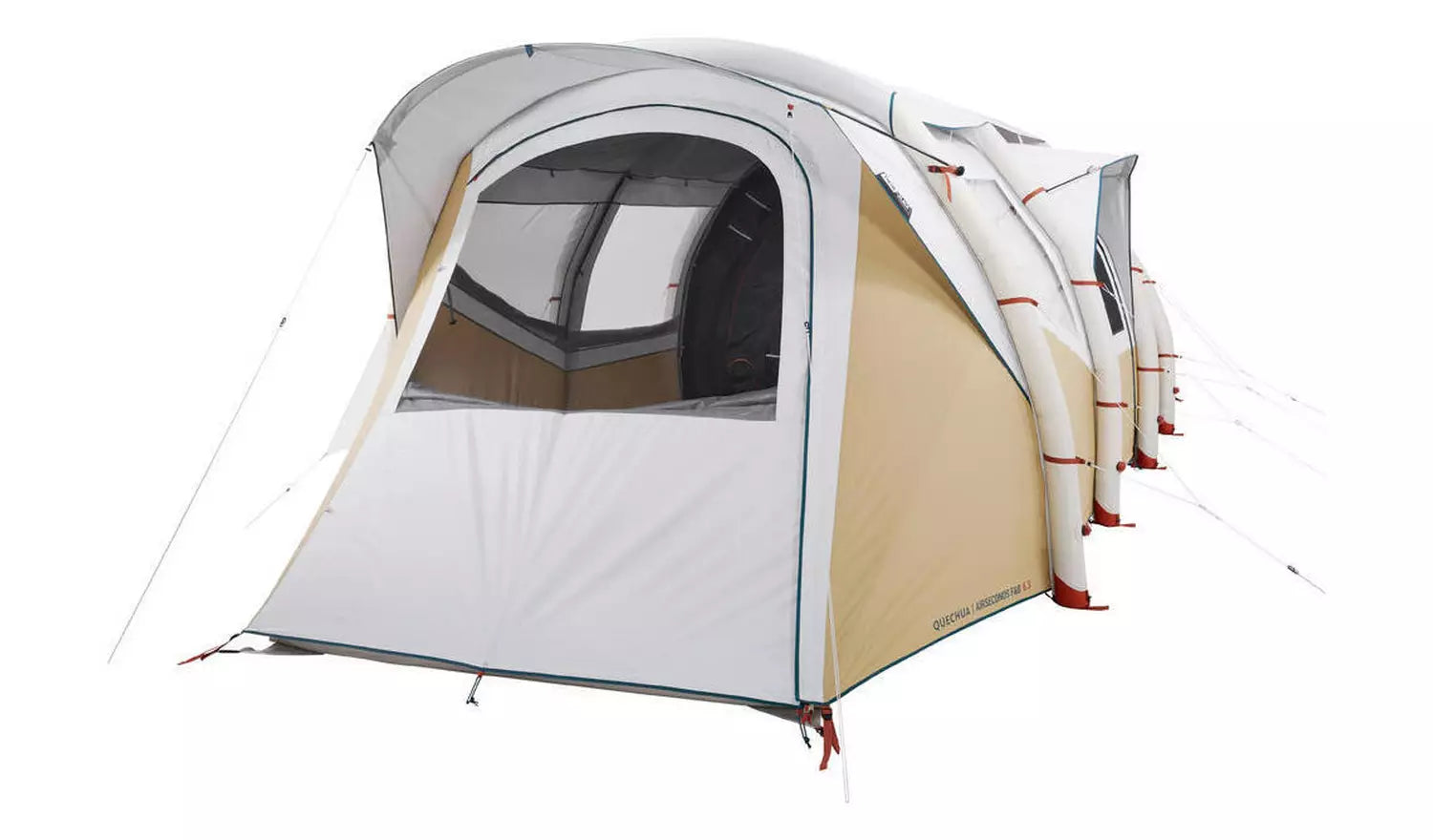 6 People - 3 Rooms Inflatable Camping Tent 6.3 F&B