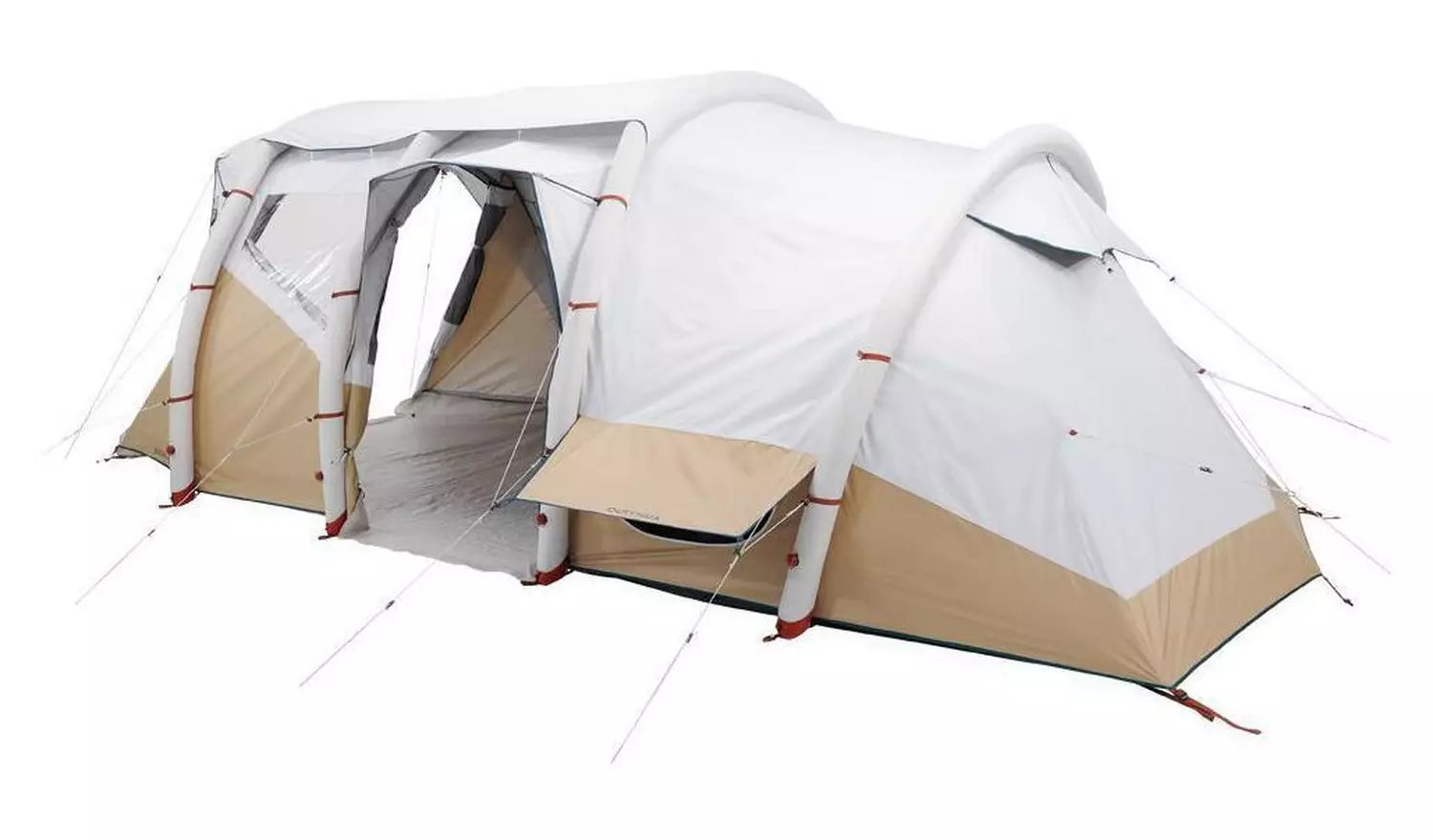 6 People - 3 Rooms Inflatable Camping Tent 6.3 F&B
