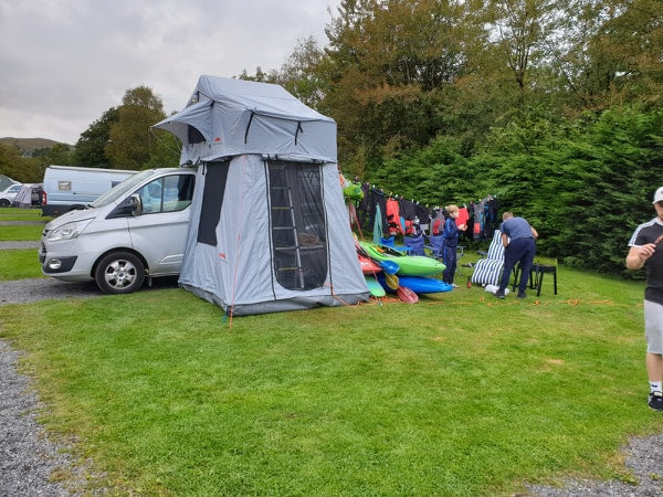 Extended Ventura Deluxe 1.4 Roof Top Tent + Annex